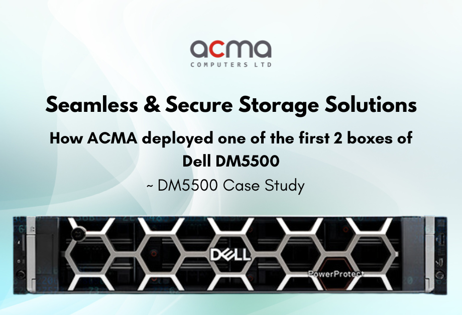Case Study: Seamless storage implementation for a leading manufacturing company.